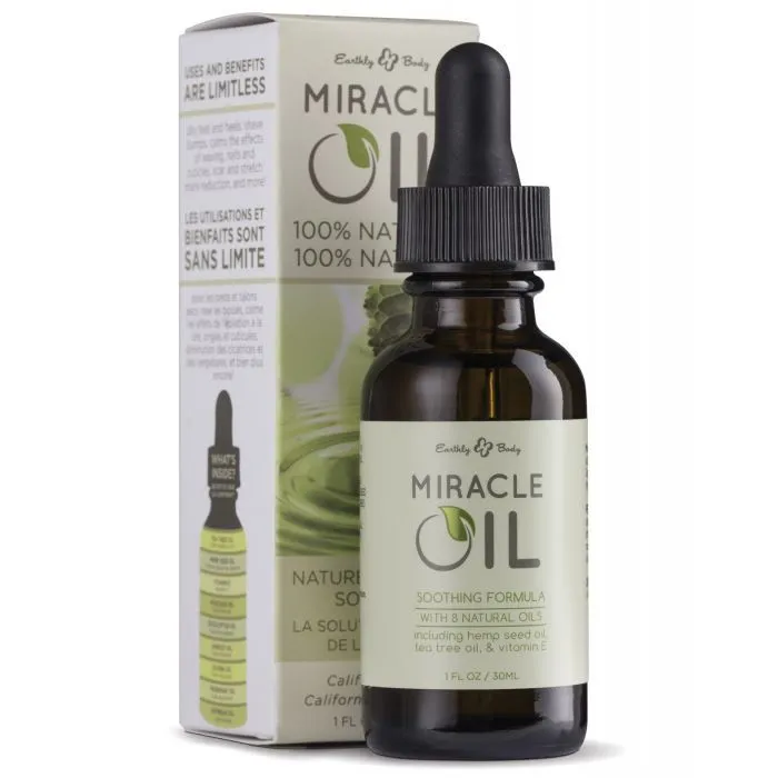 Earthly Body Female Sex Toys Earthly Body Hemp Miracle Oil 1 oz