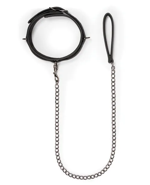 Easy Toys Anal Easy Toys Fetish Collar wLeash Black Easy Toys Anal Easy Toys Fetish Collar wLeash Black