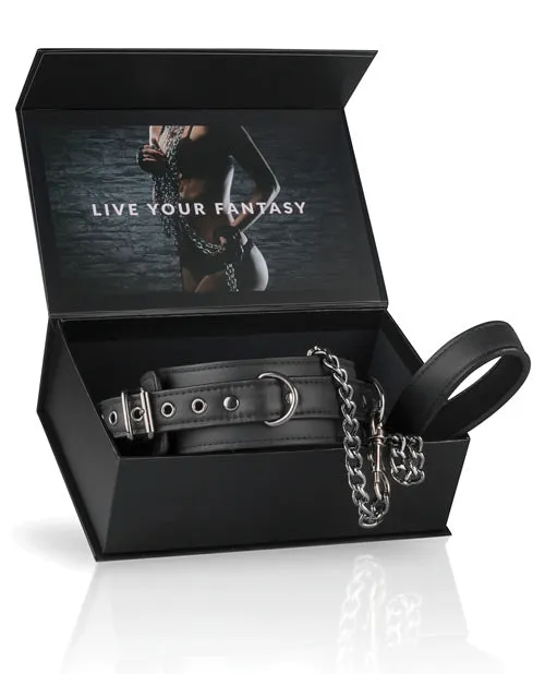 Easy Toys Anal Easy Toys Fetish Collar wLeash Black Easy Toys Anal Easy Toys Fetish Collar wLeash Black