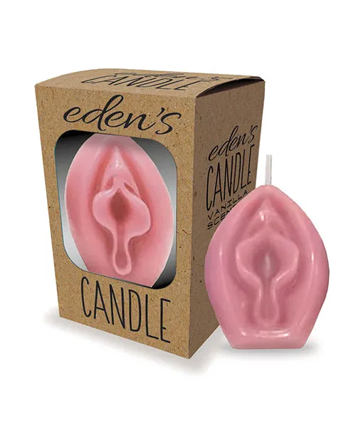 Edens Candle Vanilla Scented Vagina Rose Pink Candyprints Party Vibrators Edens Candle Vanilla Scented Vagina Rose Pink Candyprints Party Vibrators