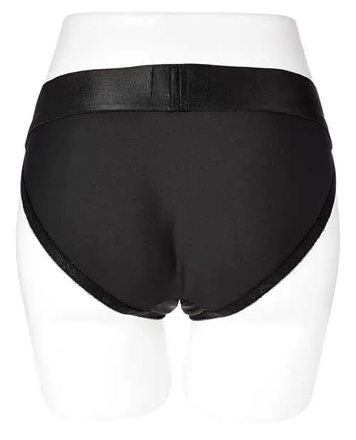 EmEx Female Sex Toys EM EX Active Harness Wear Silouette Harness Bikini Cut Extra Small Black
