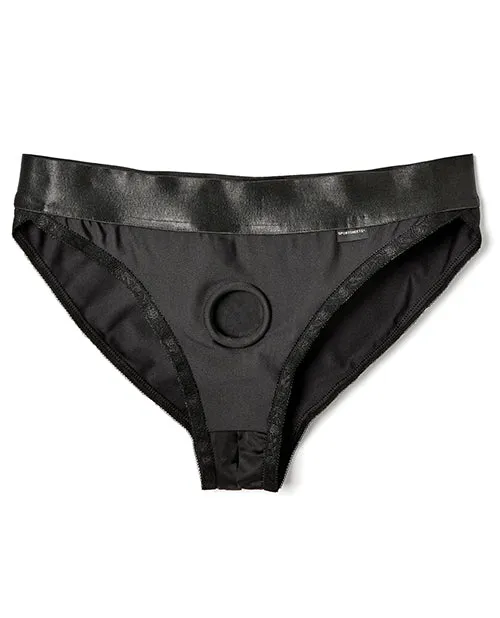 EmEx Female Sex Toys EM EX Active Harness Wear Silouette Harness Bikini Cut Extra Small Black
