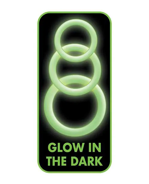 Enhancer Glow Rings Silicone Cockring Green Enhancer Female Sex Toys