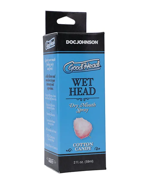 Enhancers Good Head GoodHead Juicy Head Dry Mouth Spray Cotton Candy 2oz