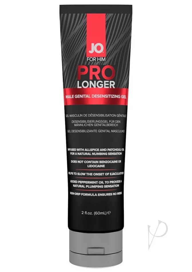 Enhancers System Jo JO Prolonger Male Desensitizing Gel 2oz