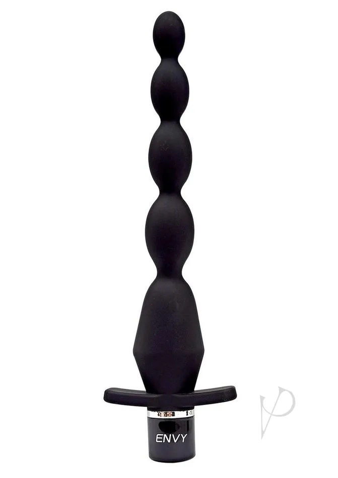 Envy Toys Anal Envy Toys Vibrating Flair Beads Rechargeable Silicone Tapered Anal Beads Black Envy Toys Anal Envy Toys Vibrating Flair Beads Rechargeable Silicone Tapered Anal Beads Black