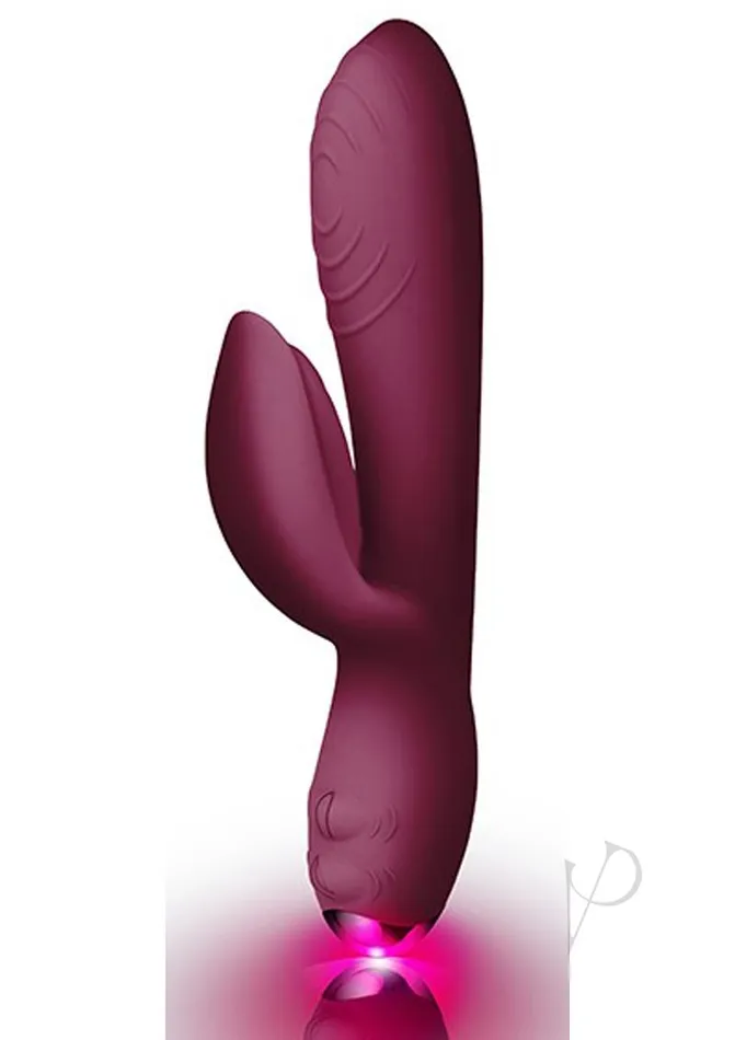 Every Girl Rechargeable Silicone Rabbit Vibrator Burgundy Rocks Off Female Sex Toys