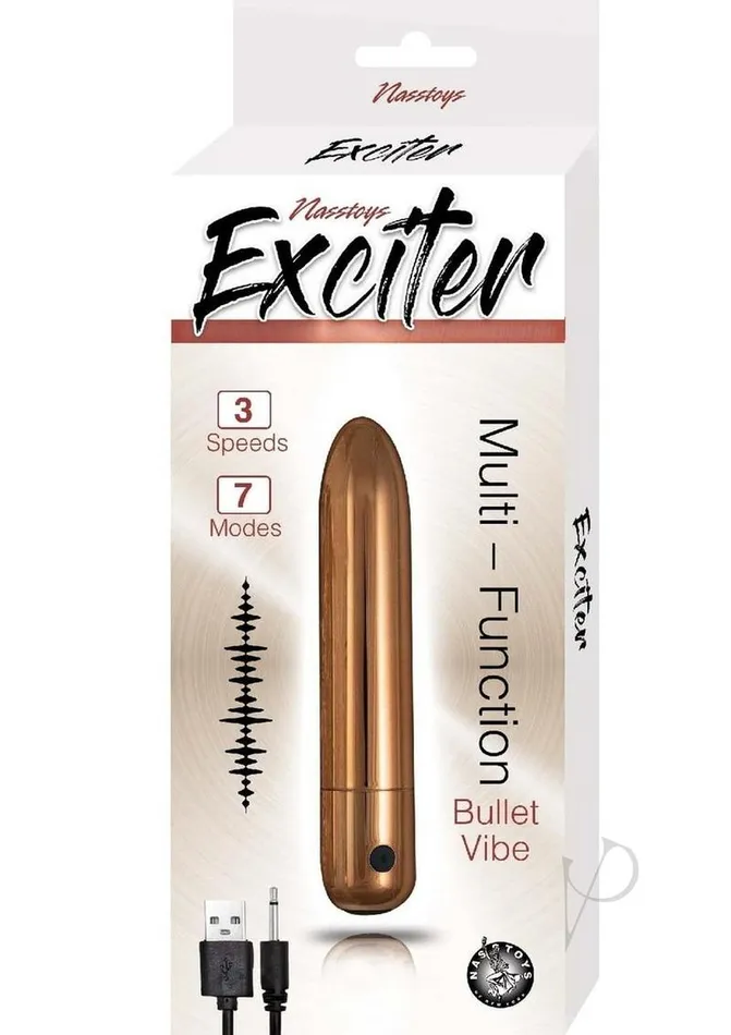 Exciter Multi Function Rechargeable Bullet Copper Exciter Vibrators
