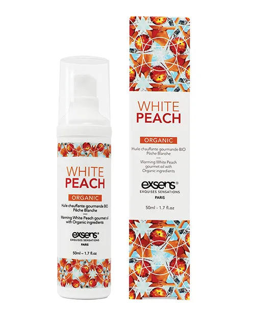 EXSENS of Paris Organic Massage Oil 50 ml White Peach Exsens Couples EXSENS of Paris Organic Massage Oil 50 ml White Peach Exsens Couples