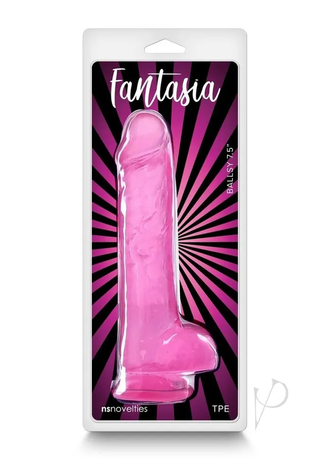 Fantasia Dildos Fantasia Ballsy Dildo 45in Pink