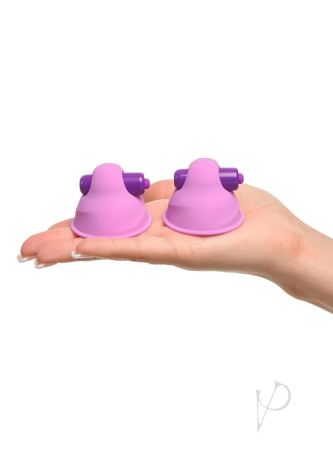 Fantasy For Her Female Sex Toys Fantasy For Her Silicone Vibrating Nipple Suck Hers Waterproof 2in Purple