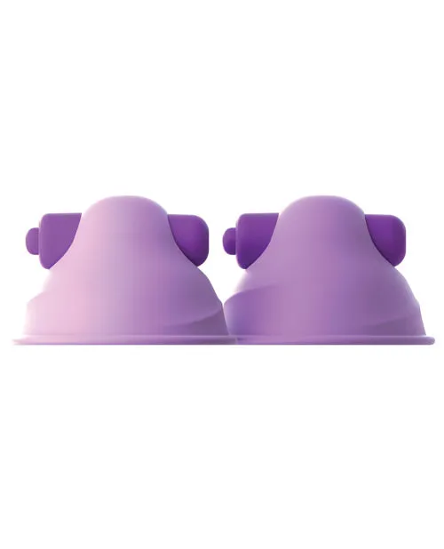 Fantasy For Her Female Sex Toys Fantasy For Her Silicone Vibrating Nipple Suck Hers Waterproof 2in Purple
