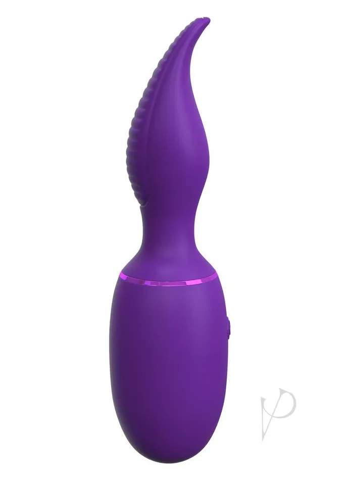 Fantasy For Her Ultimate TongueGasm Vibrator Waterproof Rechargeable Purple Fantasy For Her Vibrators