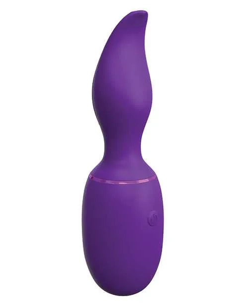 Fantasy For Her Ultimate TongueGasm Vibrator Waterproof Rechargeable Purple Fantasy For Her Vibrators