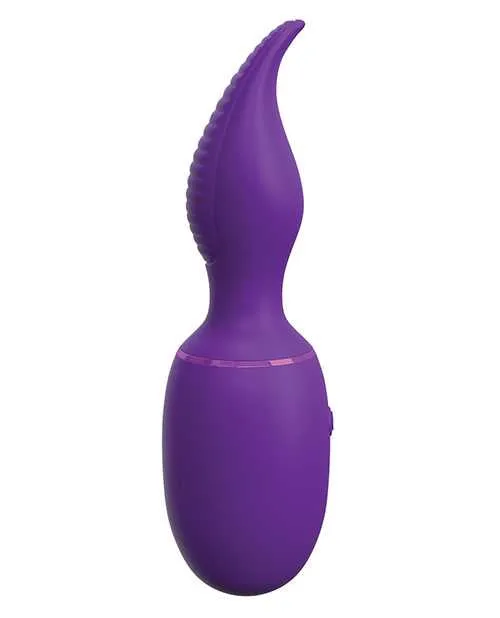 Fantasy For Her Ultimate TongueGasm Vibrator Waterproof Rechargeable Purple Fantasy For Her Vibrators