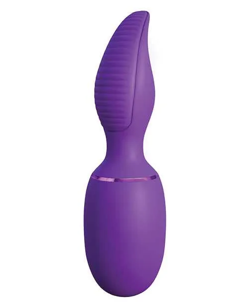 Fantasy For Her Ultimate TongueGasm Vibrator Waterproof Rechargeable Purple Fantasy For Her Vibrators
