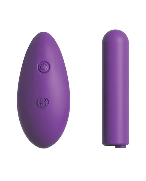 Fantasy Fore Her Thrill Her Crotchless Panty Vibe with Remote Control Purple Fantasy For Her Female Sex Toys