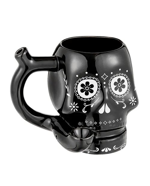 Fashioncraft Fashioncraft Novelty Mug Black Skull Anal