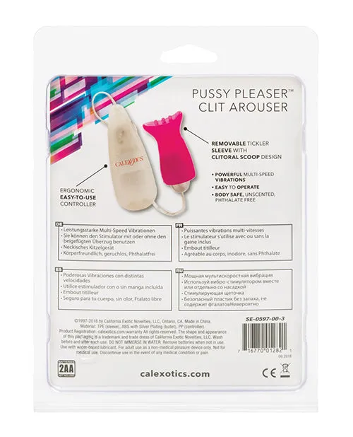 Female Sex Toys Bullets Classic Pussy Pleaser Clit Arouser with Bullet and Wired Remote Control Pink Female Sex Toys Bullets Classic Pussy Pleaser Clit Arouser with Bullet and Wired Remote Control Pink