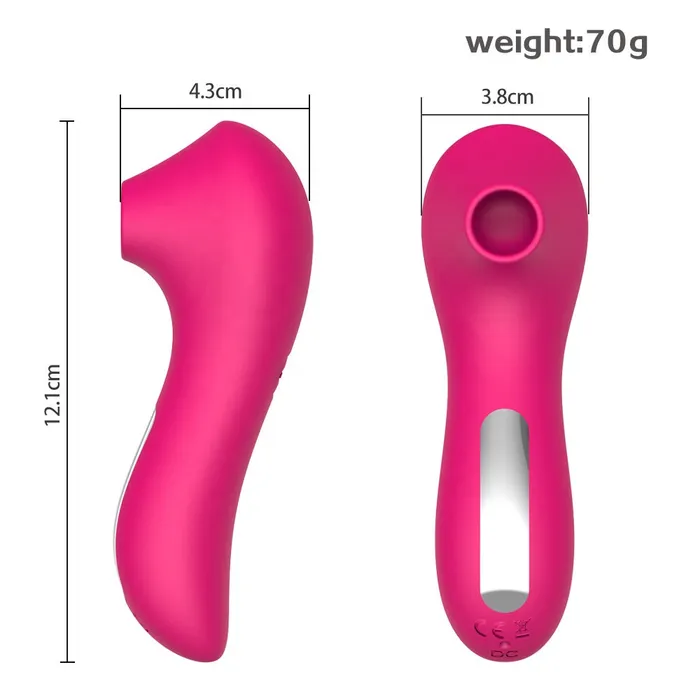 Female Sex Toys Clitoral Suction Vibrator 10 Frequency Rechargeable Wild Night Fantasies