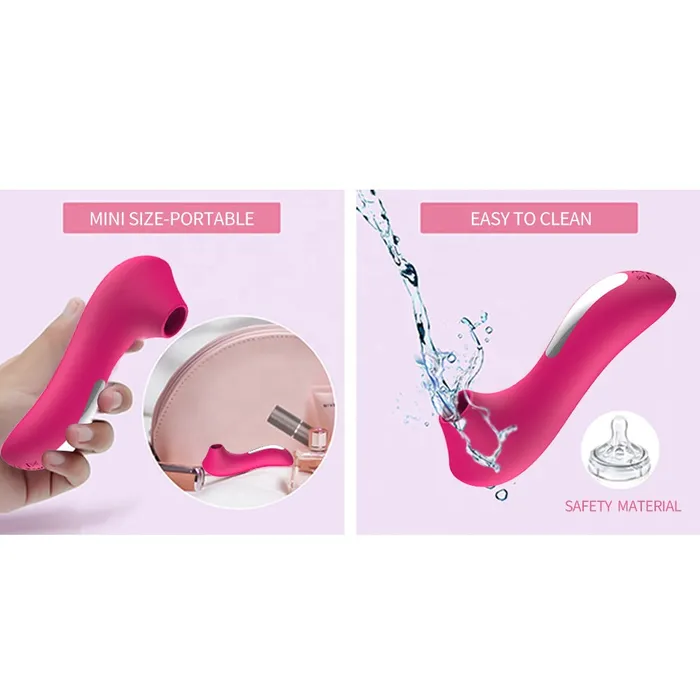 Female Sex Toys Clitoral Suction Vibrator 10 Frequency Rechargeable Wild Night Fantasies