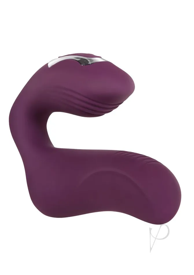 Female Sex Toys Evolved Helping Hand Silicone Rechargeable Finger Vibrator Purple