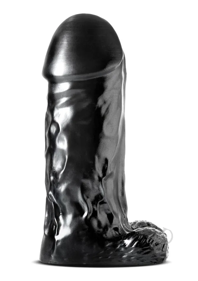 Female Sex Toys Jet Destroyer Dildo with Balls 10in Carbon Metallic Black Jet Female Sex Toys Jet Destroyer Dildo with Balls 10in Carbon Metallic Black Jet
