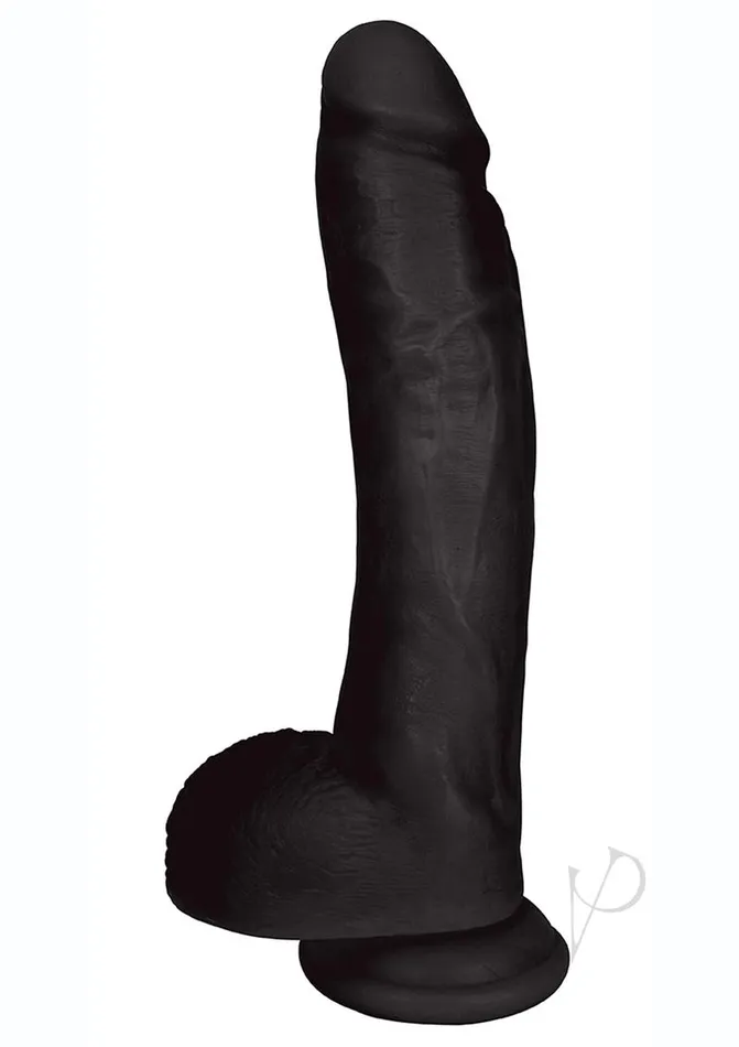 Female Sex Toys Jock Jock Realistic Dildo with Balls 10in Black