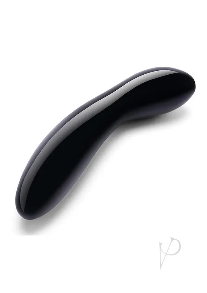 Female Sex Toys Le Wand Crystal GWand Dildo with Silicone Ring Black Obsidian Le Wand Female Sex Toys Le Wand Crystal GWand Dildo with Silicone Ring Black Obsidian Le Wand