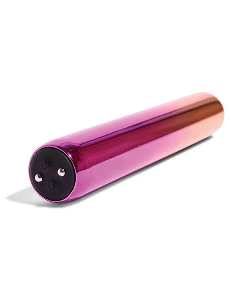 Female Sex Toys Nu Sensuelle Nu Sensuelle Aluminium Rumba Rechargeable Warming Bullet Rainbow