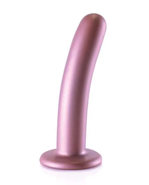 Female Sex Toys Ouch Ouch Smooth GSpot Silicone Dildo 6in Metallic Rose Gold Female Sex Toys Ouch Ouch Smooth GSpot Silicone Dildo 6in Metallic Rose Gold