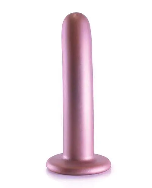 Female Sex Toys Ouch Ouch Smooth GSpot Silicone Dildo 6in Metallic Rose Gold Female Sex Toys Ouch Ouch Smooth GSpot Silicone Dildo 6in Metallic Rose Gold