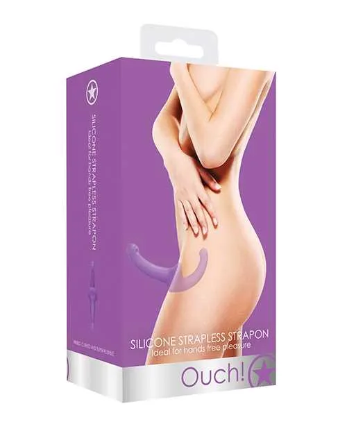 Female Sex Toys Ouch Shots Ouch Silicone Strapless Strap On Purple Female Sex Toys Ouch Shots Ouch Silicone Strapless Strap On Purple