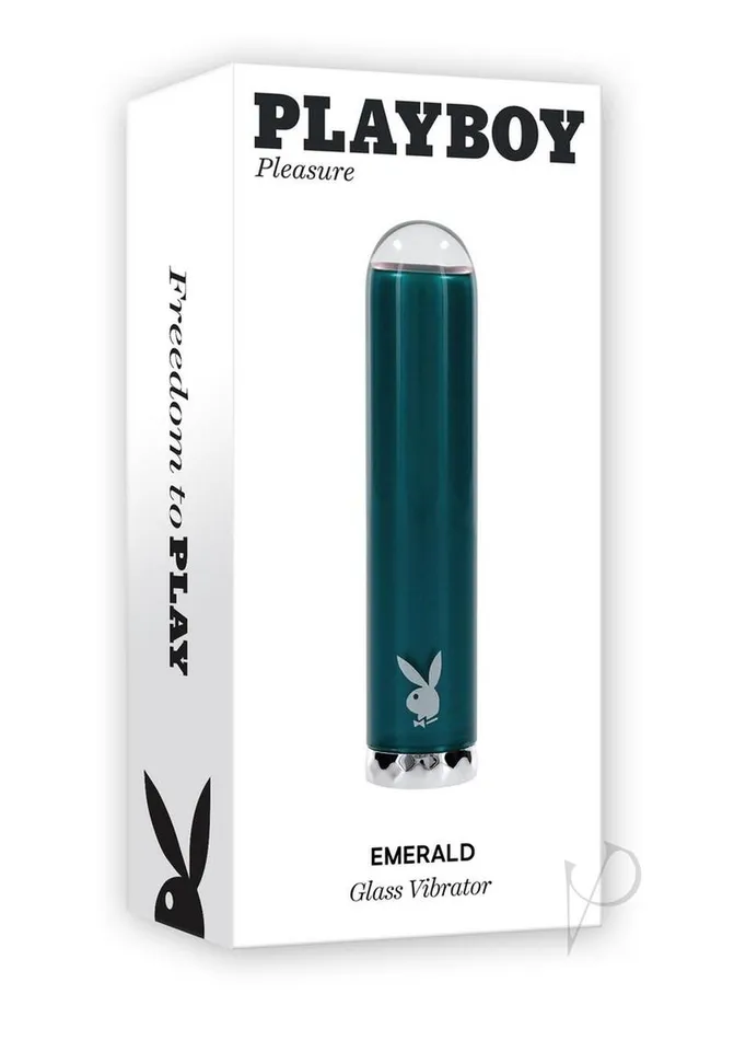 Female Sex Toys Playboy Playboy Emerald Rechargeable Silicone Vibrator Green Female Sex Toys Playboy Playboy Emerald Rechargeable Silicone Vibrator Green