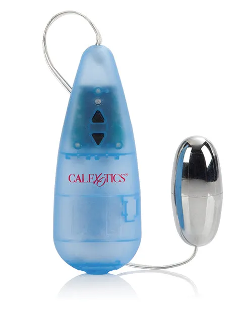 Female Sex Toys Pocket Exotics Pocket Exotics Impulse Silver Bullet with Wired Remote Control Silver