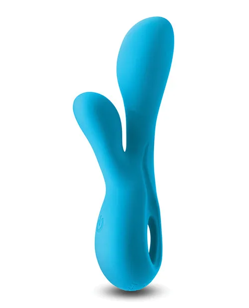 Female Sex Toys Revel Galaxy Rechargeable Silicone Rabbit Vibrator Blue Revel Female Sex Toys Revel Galaxy Rechargeable Silicone Rabbit Vibrator Blue Revel