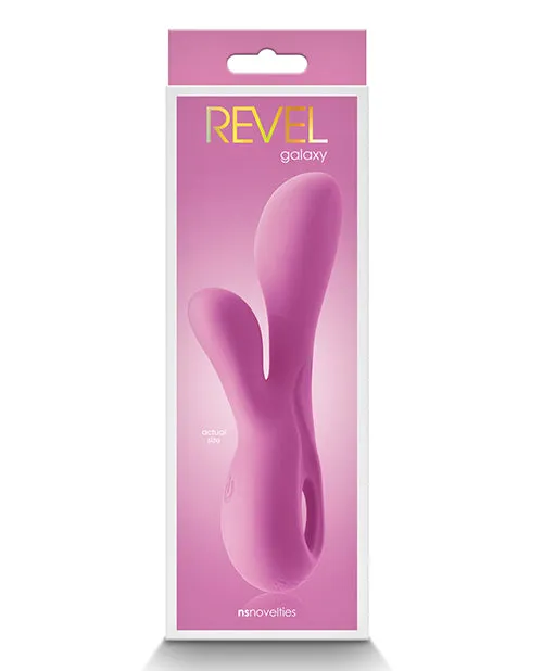 Female Sex Toys Revel Revel Galaxy Rechargeable Silicone Rabbit Vibrator Pink Female Sex Toys Revel Revel Galaxy Rechargeable Silicone Rabbit Vibrator Pink