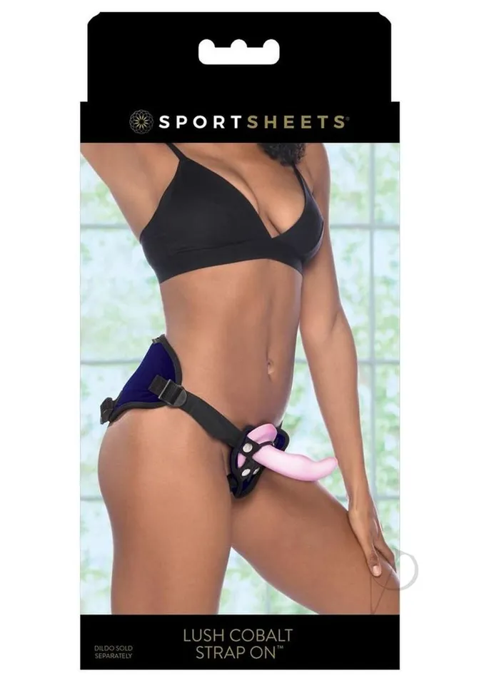 Female Sex Toys Sportsheets Lush Colbalt Strap On Blue