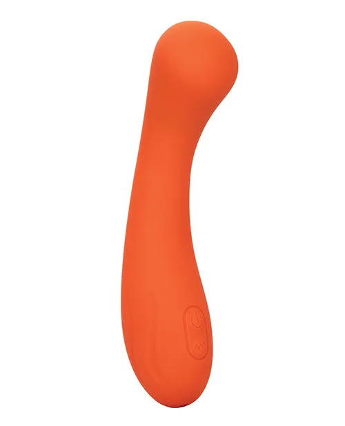 Female Sex Toys Stella Liquid Silicone GWand Rechargeable Vibrator Orange Stella