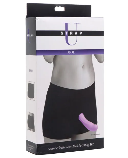 Female Sex Toys Strap U Mod Active Style Harness Built In O Ring ML Black Strap U
