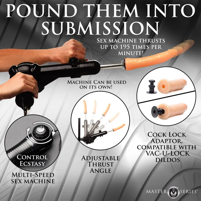 Female Sex Toys Throne Deluxe Adjustable Sling with Sex Machine Master Series
