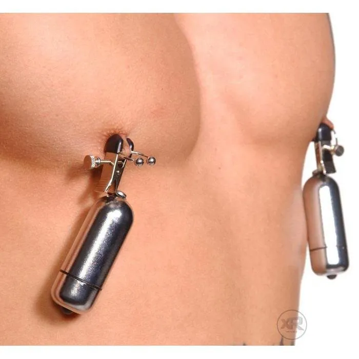Female Sex Toys Wireless Vibrating Nipple Clamps Trinity Men