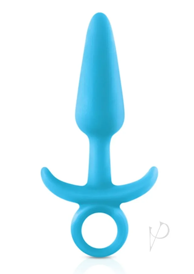 Firefly Anal Firefly Prince Silicone Butt Plug Glow In The Dark Blue