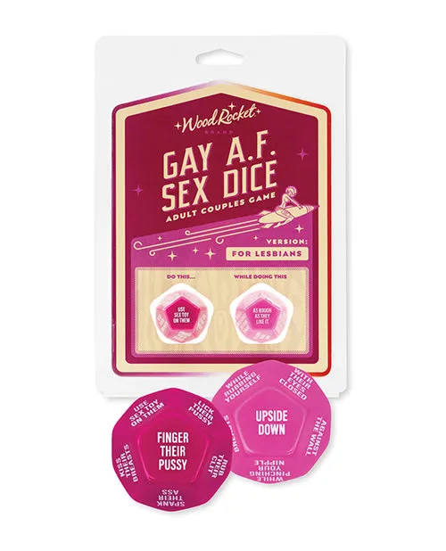 Gay AF Sex Dice Lesbian Wood Rocket Couples