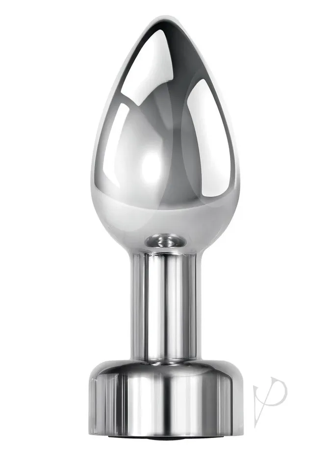 Gender X Gender X Rockin Metal Plug Rechargeable Butt Plug Silver Anal