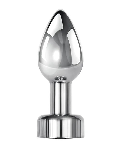 Gender X Gender X Rockin Metal Plug Rechargeable Butt Plug Silver Anal