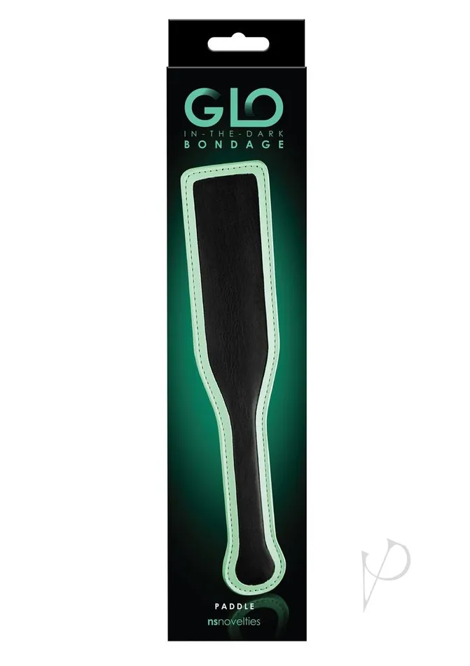 GLO Bondage Glow In The Dark Paddle Green Glo Bondage Dildos