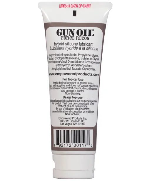 Gun Oil Force Recon Hybrid Lubricant 33oz Gun Oil Sexual Health Wellbeing