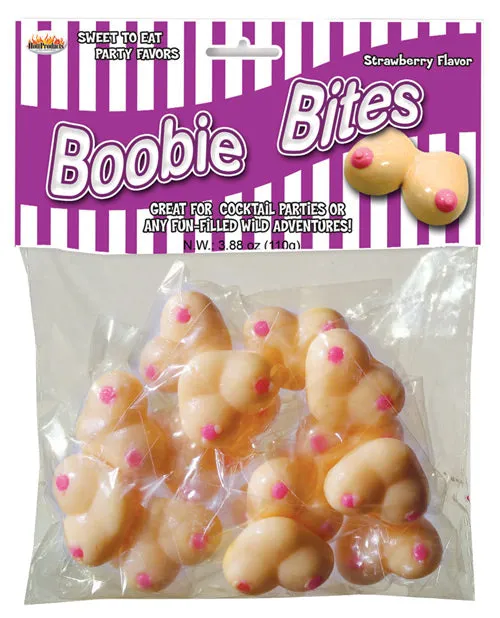 Hott Products Boobie Bites Candy Strawberry Dildos Hott Products Boobie Bites Candy Strawberry Dildos