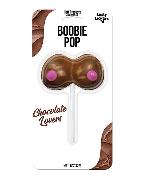 Hott Products Vibrators Lusty Lickers Boobie Pop Chocolate Lovers Lollipop Hott Products Vibrators Lusty Lickers Boobie Pop Chocolate Lovers Lollipop